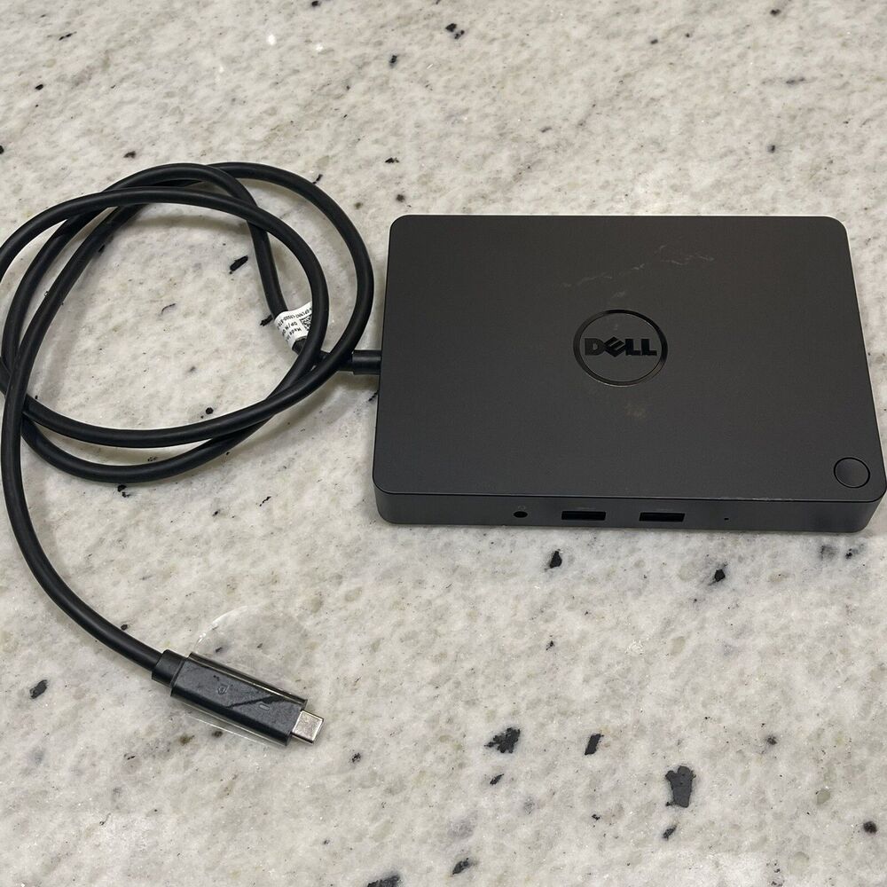 Dell K17A K17A001 USB-C Docking Station tested (no power supply) WD15